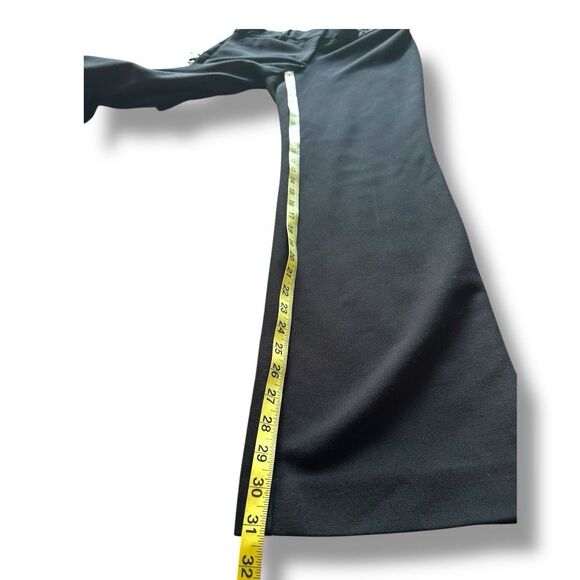 Loft Marisa Trouser Black Straight Leg Size 4 Career Minimalist - Picture 7 of 8